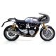 Double Silencieux PRO-RACING ARROW nichrom Thruxton 1200R/RS 2016-2024 ,  Speed Twin 1200 2019-2020
