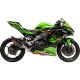 Ligne complète racing inox/carbone Akrapovic ZX-25R 2023, ZX-4R, ZX-4RR 2024