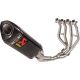 Ligne complète racing inox/carbone Akrapovic ZX-25R 2023, ZX-4R, ZX-4RR 2024