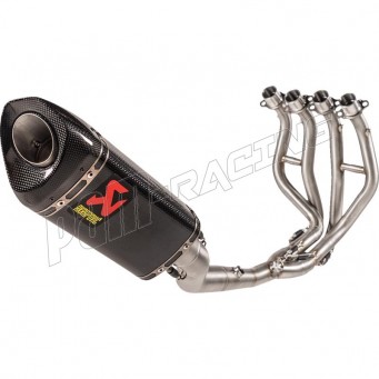 Ligne complète racing inox/carbone Akrapovic ZX-25R 2023, ZX-4R, ZX-4RR 2023-2024