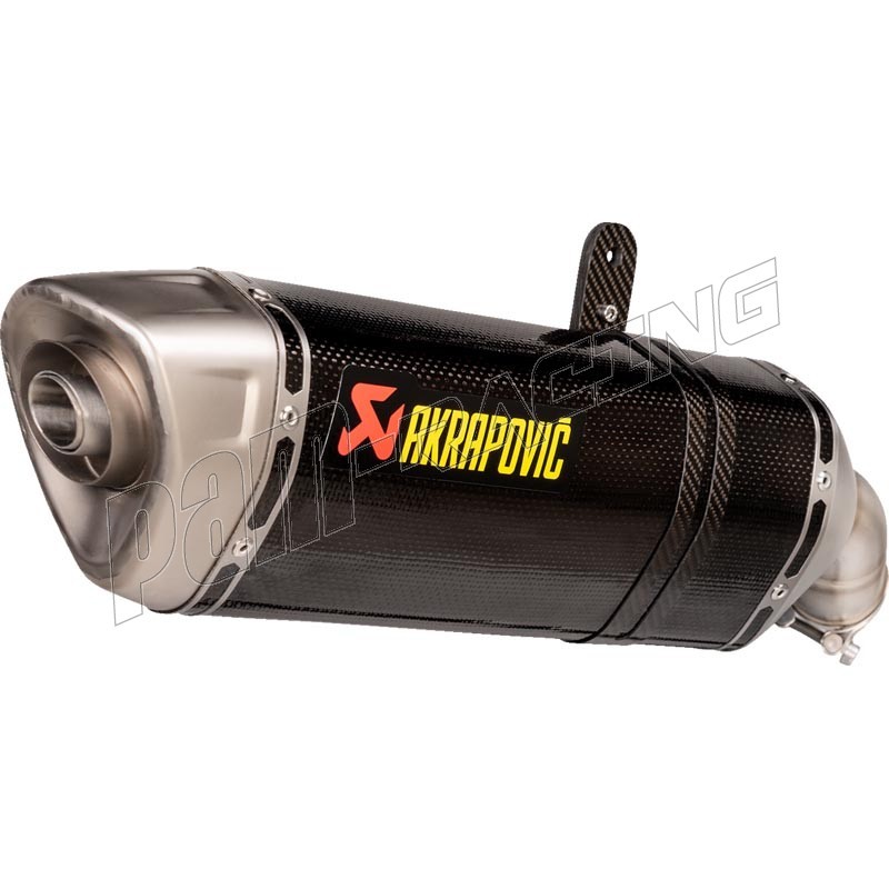 Silencieux homologué carbone embout titane Akrapovic ZX-4R, ZX-4RR 2024 -  PAM RACING