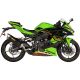 Silencieux homologué carbone embout titane Akrapovic ZX-4R, ZX-4RR 2024