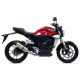 Silencieux RACE-TECH Aluminium Dark ARROW CB300R 2018-2020
