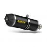 Silencieux Race Tech ARROW aluminium noir embout carbone NC750X 2021-2024