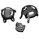 Kit de 3 Protections de carter GB Racing Daytona 675 2006-2010, Street Triple 675/R 2007-2010