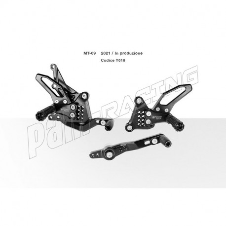 Commandes reculées Bonamici Racing MT-09 2021-2026