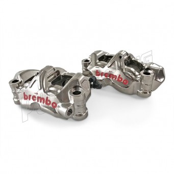 Etriers de frein GP4-PR 32/36 nickelé radiaux taillés masse monobloc 108 mm BREMBO