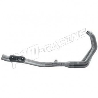 Collecteur racing ou homologué inox montage bas ARROW Tracer 9/GT 2021-2024