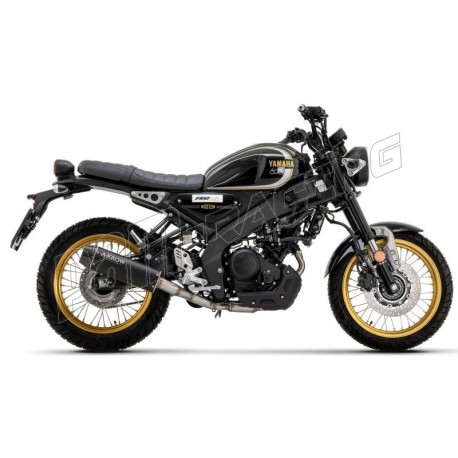 Silencieux REBEL ARROW Nichrom noir XSR125 2022-2024