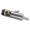 Silencieux Indy Race alu noir embout carbone ARROW Ninja 400, Z400 2023