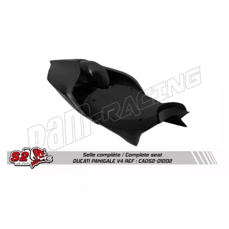 Coque arrière complète racing fibre de verre S2 CONCEPT Panigale V4R/S 2022-2024