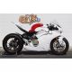 Coque arrière nue racing fibre de verre S2 CONCEPT Panigale V4R/S 2018-2024