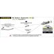 Raccord homologué inox ARROW 701 Enduro/Supermoto 2016-2020