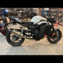 Ligne complète racing inox TS CONCEPT 660/765 Street Triple 2017-2024