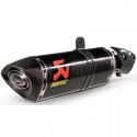 Silencieux AKRAPOVIC carbone homologué ZX-6R 2009-2016, ZX-6R 636 2013-2016, 2019-2024