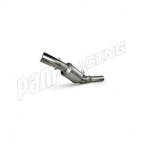 Raccord Trackday inox Akrapovic ZX6R 636 2024