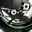 Protection de Chaine et pignon en Aluminium Finition Noire R&G Racing KAWASAKI, GSX-S1000GT, R7