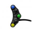 Commodo racing gauche 5 boutons JETPRIME M1000RR, S1000RR 2021-2024 avec MOTEC uniquement