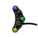Commodo Sport gauche 5 boutons JETPRIME M1000RR, S1000RR 2021-2024 avec MOTEC uniquement