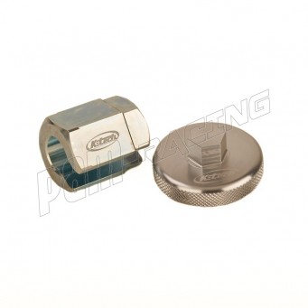 Outil de dépose capuchon supérieur de fourche avant /ressort SHOWA BPF K-TECH