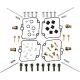Kit de réparation carburateur PARTS UNLIMITED GSF1200 Bandit 1997-2000