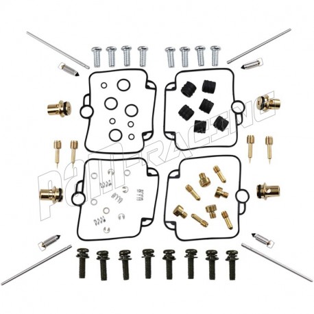 Kit Réparation Carburateur 52 Pièces Pour Suzuki Bandit 1200 GSF1200/S (2001-2005) - Joints, Diaphragme, Gicleurs