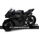 Flancs latéraux de coque arrière AVIO fibre CARBONIN ZX10R 2021-2024