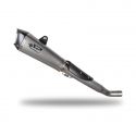 Ligne 3/4 inox/titane silencieux KONIX Street Triple 765R/S/RS, Daytona Mot2 765 2017-2025 SPARK