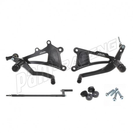 Commandes reculées Type 1 Daytona 675/R 2006-2012, Street Triple 675/R 2007-2012 Valter Moto