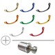 Kit protection de levier d'embrayage EVO BONAMICI pour demi-guidons BONAMICI ADLT_U