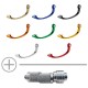 Kit protection de levier d'embrayage EVO BONAMICI Ø 18-19 mm