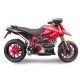 Double Silencieux ronds homologués SPARK Hypermotard 796 2010-2012, Hypermotard 1100 2007-2012