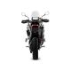 Silencieux homologué ou racing  aluminium noir VELOCE ARROW Tiger 850/900 2020-2023 sans valises latérales