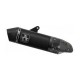 Silencieux homologué ou racing  aluminium noir VELOCE ARROW Tiger 850/900 2020-2023 sans valises latérales