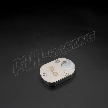 Patin de béquille en argent R&G RACING Tuono 660 2021-2024, RS660 2020-2024