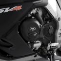 Couvre-carter moteur (droit et gauche) R&G RACING Race Series Tuono V4 1100 2021-2024, RSV4 1100 Factory 2021-2024
