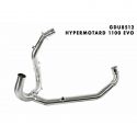 Collecteur racing inox Hypermotard 1100 Evo/SP 2010-2012