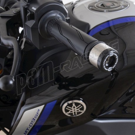 Embouts de guidon R&G RACING Noir MT-09 2021-2024