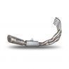 Ligne complète inox/titane homologuée silencieux Grid-O SPARK CB650R, CBR650R 2019-2025