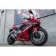 Ligne complète inox/titane racing raccord S et silencieux Grid-O SPARK CB650R, CBR650R 2019-2025