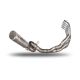 Ligne complète inox/titane racing raccord S et silencieux Grid-O SPARK CB650R, CBR650R 2019-2025