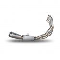 Ligne complète inox homologuée Euro5 silencieux Moto GP titane SPARK CB650R 2019-2024, CBR650R 2019-2024