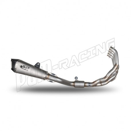 Ligne complète inox homologuée Euro5 silencieux Konix EVO titane SPARK CB650R 2019-2024, CBR650R 2019-2024