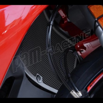 Grille de protection de radiateur aluminium R&G Racing Supersport/S 2017-2020, Supersport 950/S 2021-2024