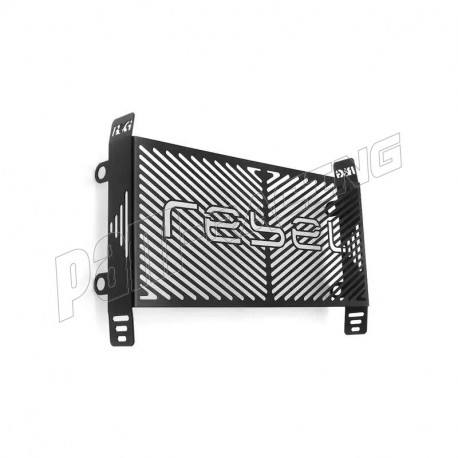 Grille de protection de radiateur gravée R&G Racing inox CMX500 Rebel 2017-2024