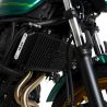 Grille de protection de radiateur gravée R&G Racing inox Z650 2017-2025, Ninja 650 2017-2025, Z650RS 2021-2025
