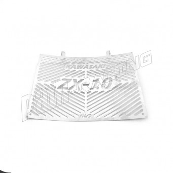 Grille de protection de radiateur gravée R&G Racing inox ZX10RR 2021-2024