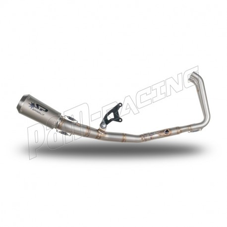 Ligne complète racing inox silencieux Moto GP titane Ninja 400 2018-2023 SPARK