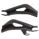 Protections de bras oscillant avec protection de chaîne carbone Street Triple 765 2017-2025