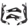 Protections de cadre et bras oscillant avec protection de chaine carbone Street Triple 765 2017-2025